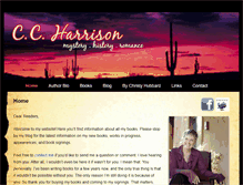 Tablet Screenshot of ccharrison-author.com